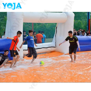 Mesa <span class=keywords><strong>de</strong></span> Futbolín Inflable <span class=keywords><strong>de</strong></span> PVC YOJA Personalizada, Campo <span class=keywords><strong>de</strong></span> Fútbol <span class=keywords><strong>de</strong></span> Jabón con Múltiples Tamaños (8x4m-15x10m) - Product Image 6