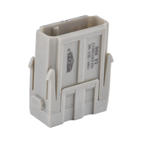 Module de connecteur d'alimentation robuste 40A 3 broches, contact en cuivre 25A, boîtier en nylon, insert mâle pour câblage d'alimentation de véhicules industriels