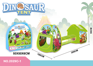 Precio de fábrica diseño personalizado tienda plegable para niños bosque dinosaurio <span class=keywords><strong>Casa</strong></span> + Canal + cuadrado niño y niña diez - Product Image 6