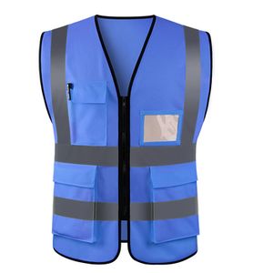 PA0813 Reflektierende Weste Jacke Streifen Mesh Stoff Konstruktion Sicherheit Sicherheits weste Reflektierende Kleidung Reflektierende Weste - Product Image 4