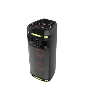 2023 private model TMS-606 portable wireless BT 5.0 karaoke DJ speaker partybox 310 super bass power amplifier with RGB lights