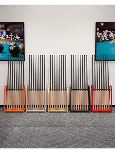 Metal Billiard Cue Rack Stand <b>Pool</b> Cue Holder Snooker Cue Organizer Floor Stand for Commercial Club Use - Product Image 3