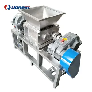 Mini type industrial electric waste metal aluminum can crusher shredder for sale in good price