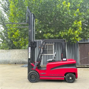 Montacargas Eléctrico 4x4 Resistente CPD20, Capacidad de Carga de 2 Toneladas, Alturas de Mástil de 3-4.5m, Batería de Plomo-Ácido, Fabricación China - Product Image 6