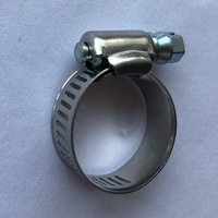 Collier de serrage en acier inoxydable de type américain, plaqué zinc, pour usage industriel lourd, avec garantie de 3 ans