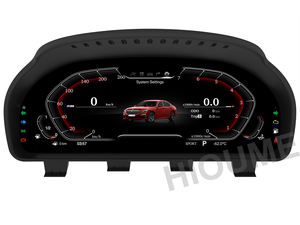 BMW 5 için 12.5 "dijital küme sanal kokpit <span class=keywords><strong>M</strong></span> spor E60 E61 E63 E64 2002-2008 araba multimedya oynatıcı pano hız ölçer - Product Image 4