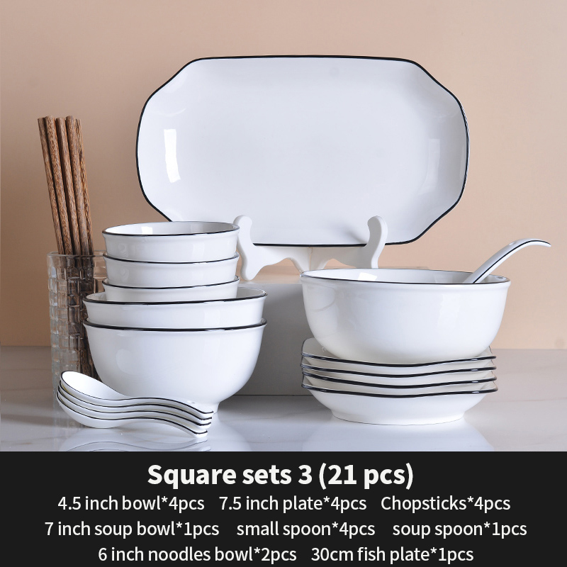 Set carré 3(21pcs)