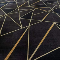Tapis commercial moderne en promotion, 8-10 mm, motifs personnalisés imprimés, ignifuge, antidérapant, tapis mural pour voitures, tressé