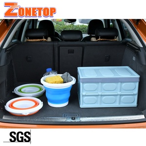 Miễn Phí Mẫu 3L <span class=keywords><strong>5L</strong></span> 10L Xách Tay Có Thể Thu Vào Nước Ngoài Trời Lưu Trữ Xô Nhựa Gấp Có Thể Gập Lại Silicone Có Thể Gập Lại Xô - Product Image 5