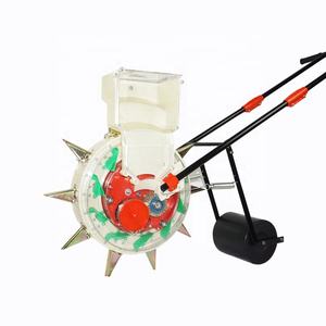 Ajustable <span class=keywords><strong>de</strong></span> acero inoxidable, espacio <span class=keywords><strong>de</strong></span> planta mano empuje pequeña sembradora <span class=keywords><strong>de</strong></span> maíz - Product Image 3