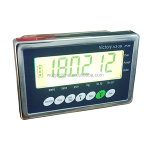 Indicador de pesagem à prova d'água três retroiluminações, aço inoxidável A3-SB - Product Image 5