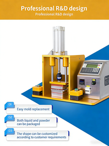 Machine de remplissage de petits dosettes de lessive, machine à fabriquer des dosettes de lessive, machine à dosettes de lessive à fonctionnement pratique - Product Image 5