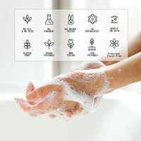 Tablettes de savon moussant pour les mains CE, format voyage, gain de place, biodégradables, pour la maison, les voyages et l'extérieur