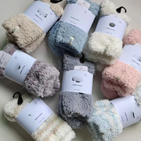 Calcetines de Mujer, Tejido de Punto Acanalado, Súper Suaves y Lujosos, Estilo Holgado, Modelo Darcy Cozy Leda, Chenilla