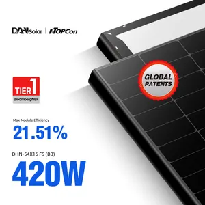 Topcon DAH Solar EU stock 54 celle modulo fotovoltaico a schermo intero pannelli solari