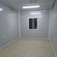 Maison préfabriquée modulaire en acier à deux étages, conteneur pliable de 40 pieds, à assembler, pour l'international