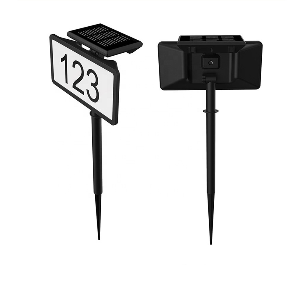 Водонепроницаемый светодиодный светильник на солнечной батарее deerdance, уличный адресный налет с умным управлением