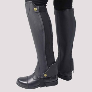 Chaps d'équitation en microfibre, protège-jambes de confort pour l'équitation, usine OEM/ODM sur mesure, équipement équestre anti-frottement - Product Image 2