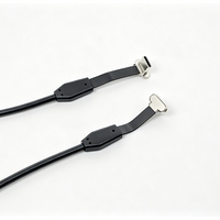 Câble FPC répartiteur en Y, faisceau de câblage droit, connecteur USB-C mâle double coudé, assemblage de câbles pour équipement numérique