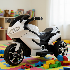 Triciclo Elettrico per Bambini 1-6 Anni, Auto Giocattolo <span class=keywords><strong>Cavalcabile</strong></span> con Telecomando e Ricarica per Neonati - Product Image 3