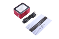 EVAWGIB – scanner de codes-barres sans fil, point de vente, lecteur de codes-barres à dent bleue, boîte de paiement Mobile, Machine de bureau, scanner de codes-barres USB