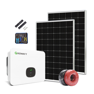 ระบบโซลาร์เซลล์แบบไฮบริดครบชุด Growatt Mid 15~25ktl3-x 3 เฟส 15kw 20kw แบบเชื่อมต่อกับระบบไฟฟ้าสาธารณะ และระบบโซลาร์เซลล์แบบครบชุด Mid 20ktl3-x 20 Kw เชื่อมต่อกับระบบไฟฟ้าสาธารณะ - Product Image 1