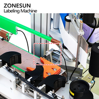ZONESUN ZS-SL25 Étiqueteuse automatique haute vitesse pour bouteilles de forme irrégulière, rondes ou carrées, avec moule interchangeable