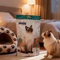 Sachet alimentaire pour animaux de compagnie à 8 soudures latérales, fond plat, imprimé sur mesure, emballage de qualité alimentaire, pochette à fermeture éclair pour lait/sushi/autres aliments