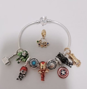 Panjia S925 Plata Cierre de Langosta Cadena de Serpiente Colgante DIY Joyería Regalo para Mujer Joyería de Alta Gama Venta al por Mayor de Fábrica - Product Image 1