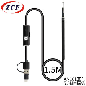 Android Endoscope 1M 7MM Probe For Car Repair Engine Inspection With USB Cable - Product Image 4