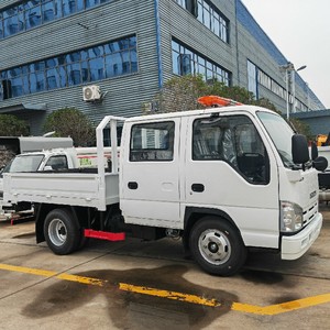 ราคาโรงงาน รถบรรทุก ISUZU 100P 2 แถว 4x2 ยูโร 4 แบบมีรั้ว บรรทุกสินค้า ขาย - Product Image 1