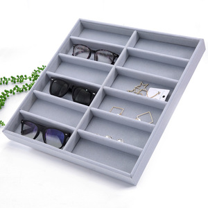 Quang cửa hàng kính mặt trời Kính Mắt Kính Mắt Bảng hiển thị Organizer trường hợp khay hộp kính mát - Product Image 2