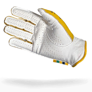 Guantes de Karting y Sim Racing de Cuero Genuino Suave, Totalmente Perforados, con Agarre de Silicona en la Palma, para Hombre - Product Image 4