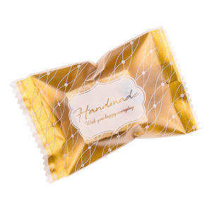 Conception personnalisée thermoscellage pâté Sablee Grains Noix Dessert Pain Biscuit Cookies Opp Petit sac d'emballage en plastique pour boulangerie - Product Image 1