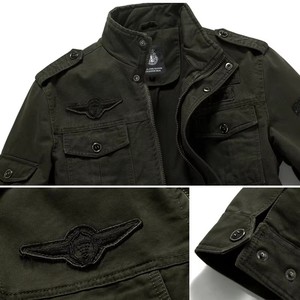 Blouson Bomber Homme 2025 – Nouvelle Collection Printemps, Coupe Ample, Coton de Haute Qualité, Grande Taille, Col Montant, Fermeture Éclair, Non-tissé - Product Image 6