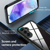 Casing Pelindung Layar 360 Full Cover untuk Samsung A55 5G A35 A15 A54 A14 A34 A53 A73 A33 A13 A52S A32 A12 Anti Benturan