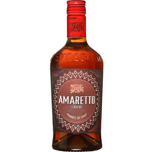 Amaretto Distilleria Strega de haute qualité 28% Alc. Italie 0,70 L 6 bouteilles par boîte - Product Image 1