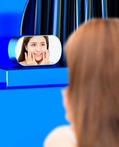 Lecteur de <span class=keywords><strong>musique</strong></span> bon marché Super Mini Miroir LED Haut-parleur Bluetooth avec affichage numérique Carte TF Bureau Table Réveil Haut-parleur - Product Image 4