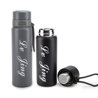 En gros 600ml 720ml Double Mur En Acier Inoxydable Isolation Sous Vide Voyage Sport Bouteille D'eau