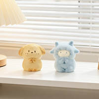 Figurines Miniatures FOFO Animals PAI - Boîte Mystère - Animaux Mignons en Résine Floquée - Mini Poupée de Collection - Jouet Surprise - Décoration de Bureau - Cadeau