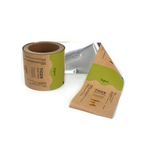 Mat Gelamineerd Meerlaags Aluminiumfolie Rolfilm Voedselverpakking Plastic Zakje Op Rol Rollstock Films Voor Poeder