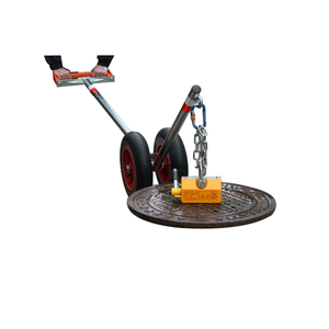 300 kg 400 kg PML-3 PML-4 चुंबकीय मैनहोल कवर चोर अच्छी तरह से ढक्कन चोर उठाने चुंबक भारोत्तोलकों - Product Image 1