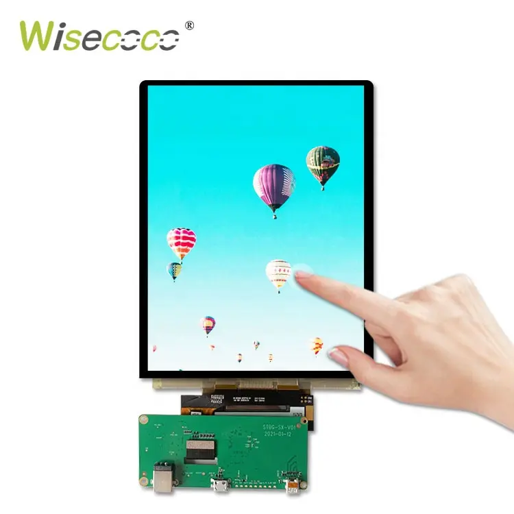 Màn Hình Cảm Ứng 7.8 Inch Linh Hoạt Màn Hình LCD Amoled Module Thin Uốn Cong Wearable 360 IPS Màn Hình Cảm Ứng Màn Hình OLED