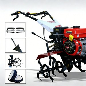 Garantía de un Año en el Cultivador de Tractor Manual, Mini Motocultor Robusto para Condiciones de Suelo Rocosas y Difíciles - Product Image 4