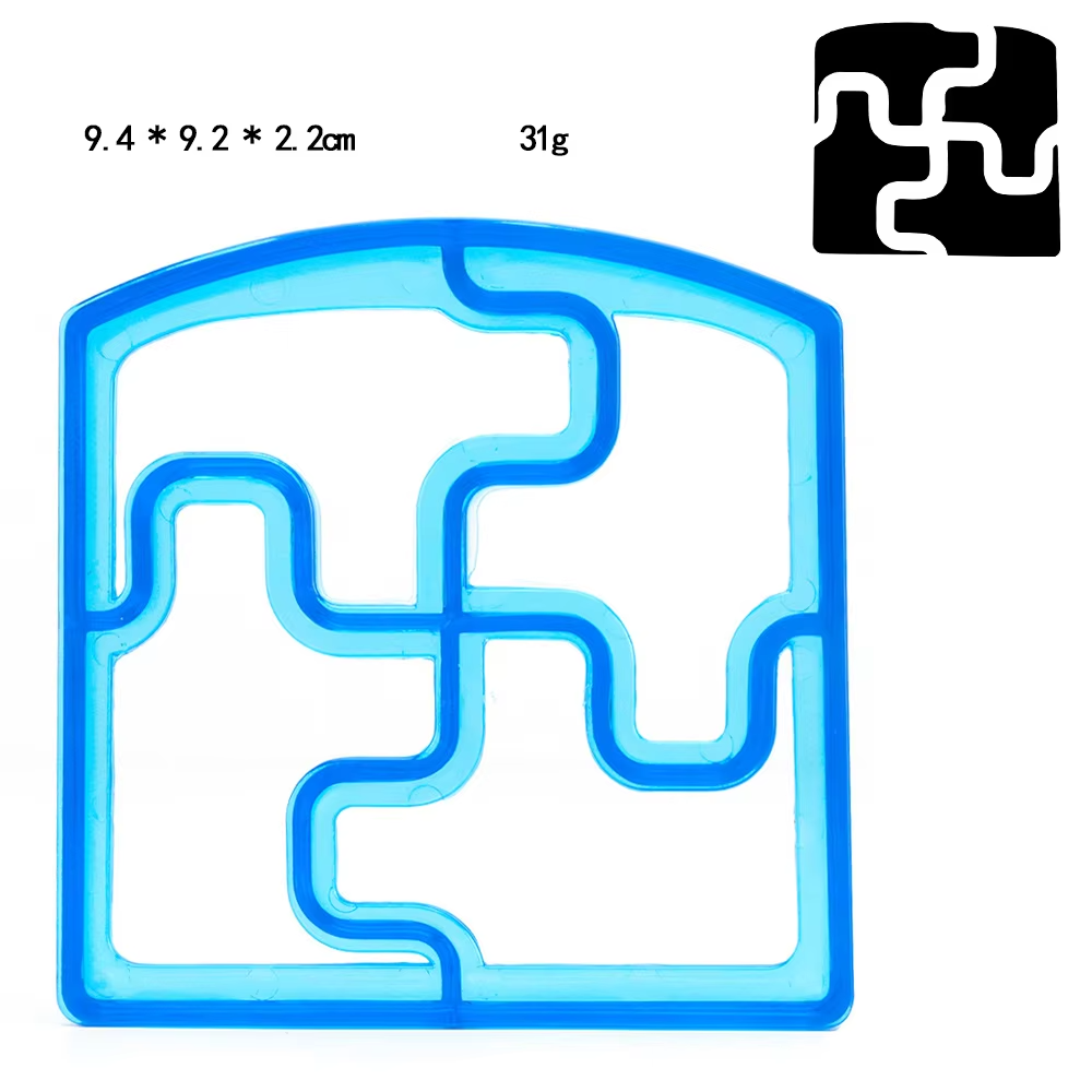 Blue jigsaw
