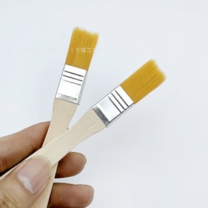 Brosse à poils en nylon Zongsheng avec manche en bois, 1 pouce, pour le nettoyage des appareils électroniques, réutilisable, paquet de 100 pièces - Product Image 5