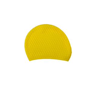 Haute qualité design de mode goutte d'<span class=keywords><strong>eau</strong></span> protection des oreilles doux imperméable silicone sans rides <span class=keywords><strong>bonnet</strong></span> de bain pour hommes et femmes - Product Image 3