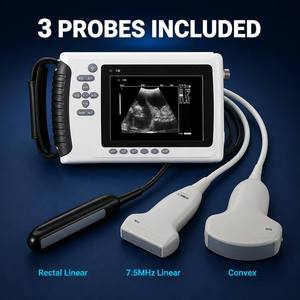 Escáner de Ultrasonido Veterinario Portátil EX-20, Sistema de Ultrasonido Digital Completo con Carcasa de ABS Resistente <span class=keywords><strong>para</strong></span> Animales Grandes - Product Image 5