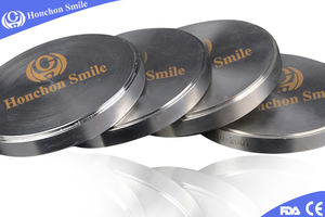 Khối kim loại Nha Khoa Lớp 5 Titan <span class=keywords><strong>CAD</strong></span> <span class=keywords><strong>cam</strong></span> khối cho implant <span class=keywords><strong>abutments</strong></span> - Product Image 2