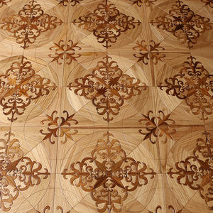 Pavimento in Legno con Design Artistico in Teak e Quercia, <span class=keywords><strong>Parquet</strong></span> Decorato a Motivi - Product Image 4